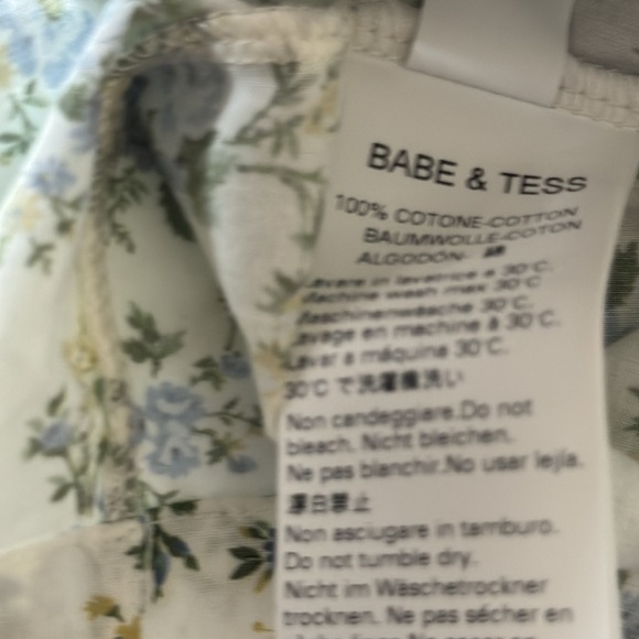 Babe & Tess Floral Baby Dress 12M NWT - Picture 5 of 6